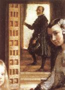 VELAZQUEZ, Diego Rodriguez de Silva y, Detail of Palace handmaiden